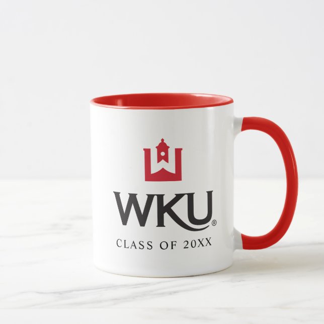 WKU Academic Emblem with Bell Tower Mug (Right)