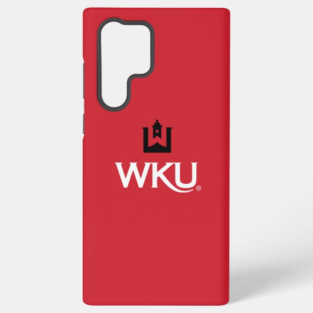 WKU Academic Emblem with Bell Tower Samsung Galaxy Case (Back)