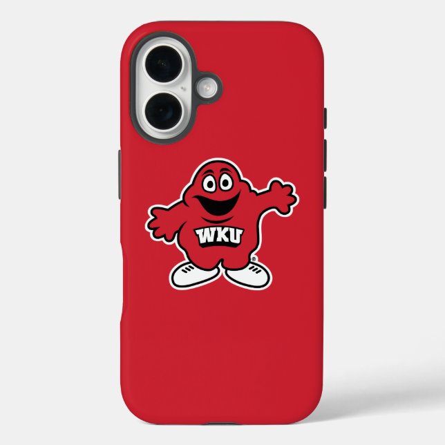 WKU Big Red Mascot Emblem Case-Mate iPhone Case (Back)