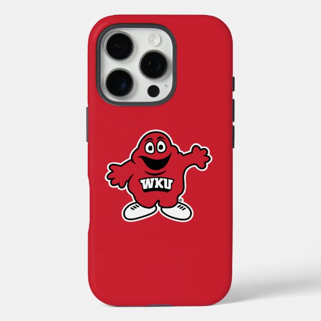 WKU Big Red Mascot Emblem Case-Mate iPhone Case (Back)