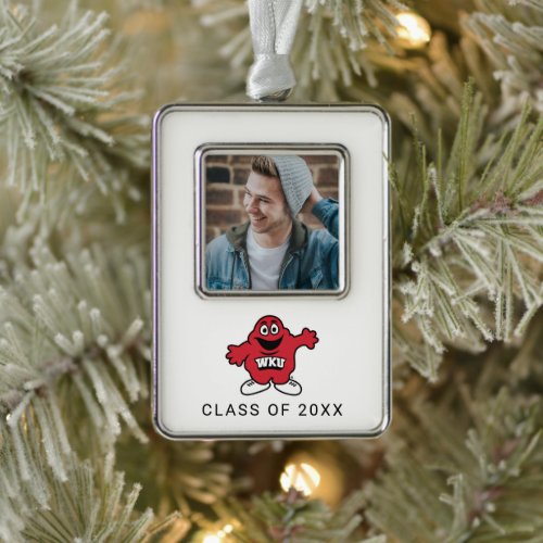 WKU Big Red Mascot Emblem Christmas Ornament