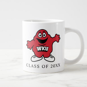 WKU Big Red Mascot Emblem Giant Coffee Mug