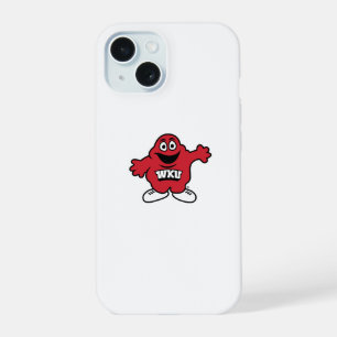 WKU Big Red Mascot Emblem iPhone 15 Case
