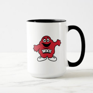 WKU Big Red Mascot Emblem Mug