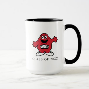 WKU Big Red Mascot Emblem Mug