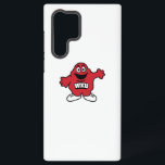 WKU Big Red Mascot Emblem Samsung Galaxy S22 Ultra Case<br><div class="desc">This is an illustration of Big Red, the beloved mascot of Western Kentucky University (WKU). Big Red is depicted in his signature bright red color, with arms wide open in an inviting and playful stance. His large, expressive eyes and wide, joyful smile give him a cheerful and welcoming appearance. The...</div>