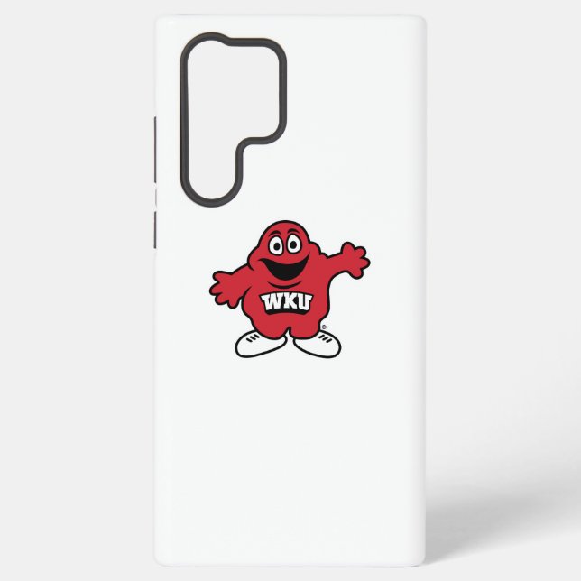 WKU Big Red Mascot Emblem Samsung Galaxy Case (Back)