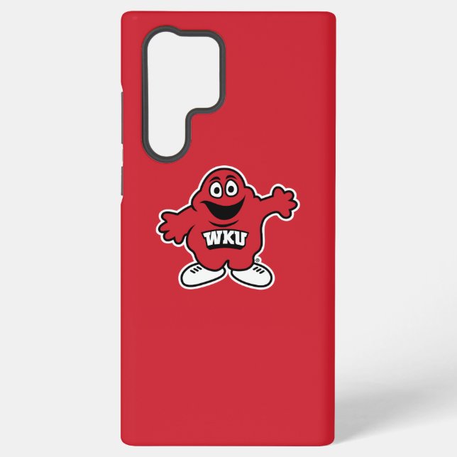 WKU Big Red Mascot Emblem Samsung Galaxy Case (Back)