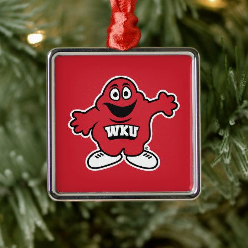 WKU Big Red Metal Ornament