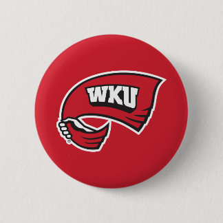 WKU Hand-Held Red Towel Logo Button