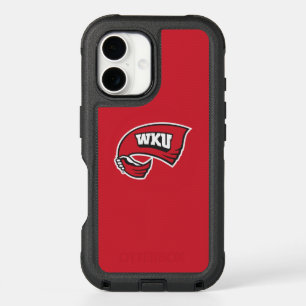 WKU Hand-Held Red Towel Logo iPhone 16 Case