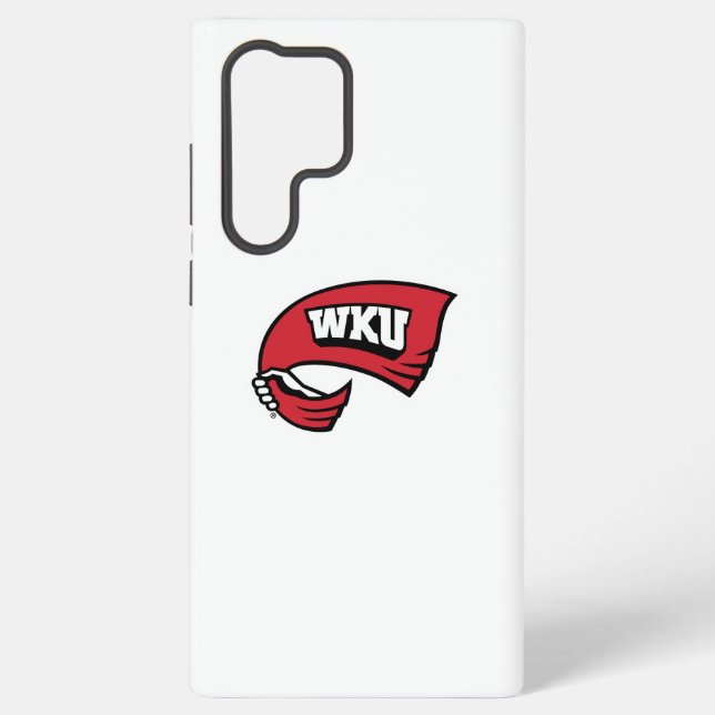WKU Hand-Held Red Towel Logo Samsung Galaxy Case (Back)