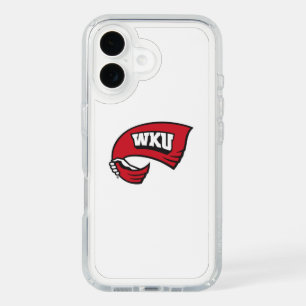 WKU Hand-Held Red Towel Logo iPhone 16 Case
