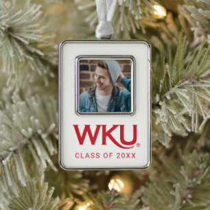 WKU Official Logo Christmas Ornament