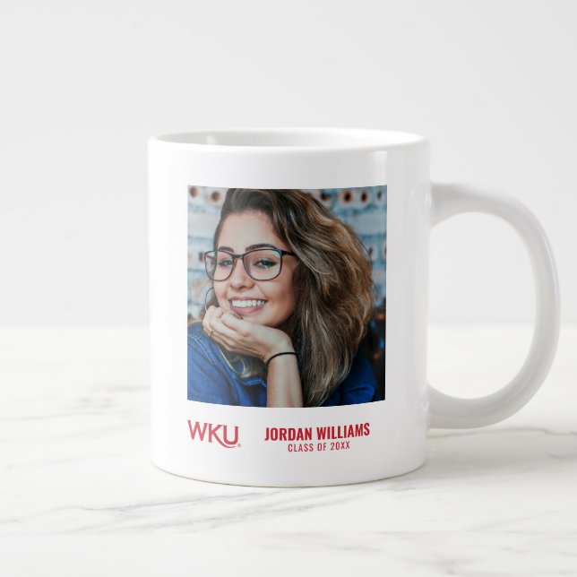 WKU Official Logo Giant Coffee Mug (Right)