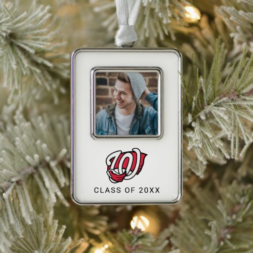 WKU Stylized Hilltopper Hand Logo Christmas Ornament