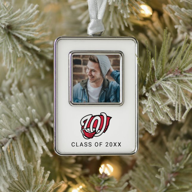 WKU Stylized Hilltopper Hand Logo Christmas Ornament (Tree)