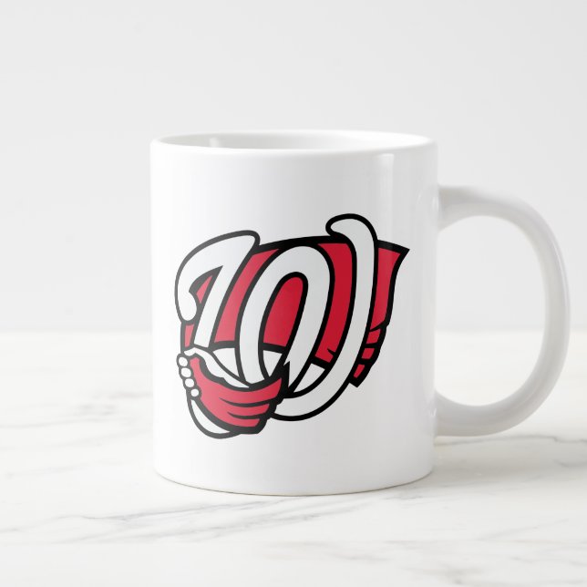WKU Stylized Hilltopper Hand Logo Giant Coffee Mug (Right)