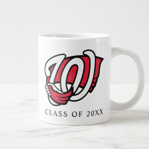 WKU Stylized Hilltopper Hand Logo Giant Coffee Mug