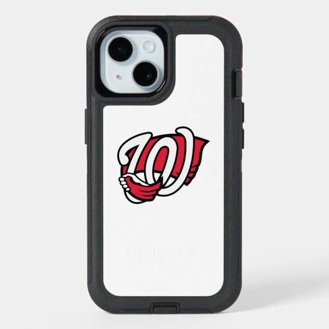 WKU Stylized Hilltopper Hand Logo iPhone 15 Case (Back)