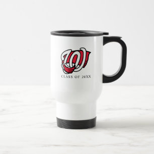 WKU Stylized Hilltopper Hand Logo Travel Mug