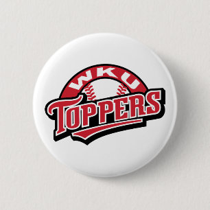 WKU Toppers Baseball Logo Button