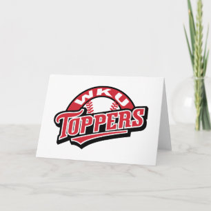 WKU Toppers Baseball Logo Card