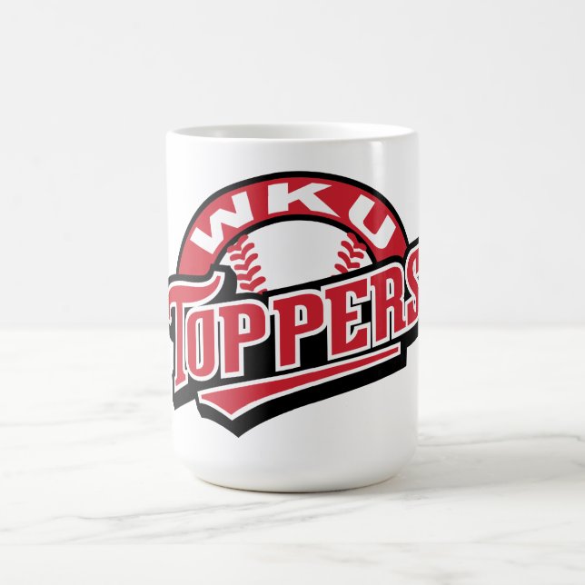 WKU Toppers Baseball Logo Coffee Mug (Center)