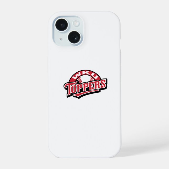 WKU Toppers Baseball Logo Iphone Case (Back)