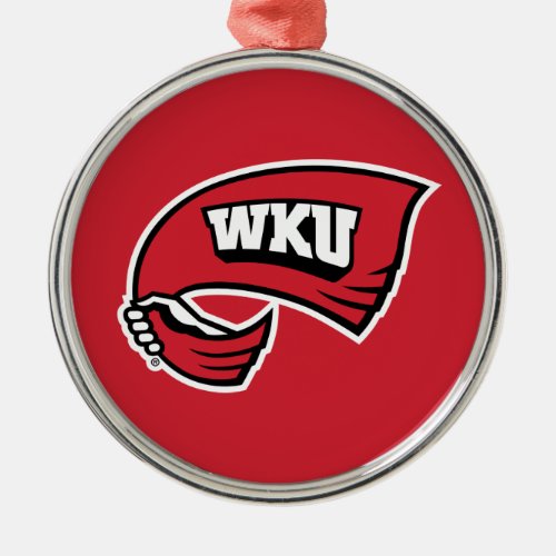 WKU Western Kentucky Athletics Metal Ornament