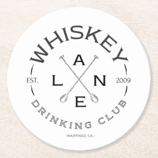 WL Drinking Club Round Paper Coaster