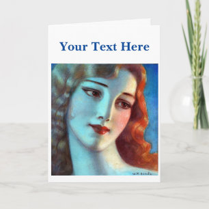 Wladyslaw Theodore Benda Letterpress Thank You Card