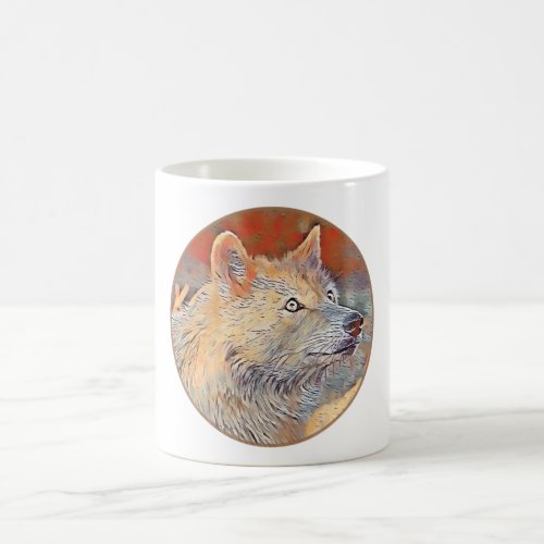 WLC1_1  Wolf Lovers Club  Coffee Mug