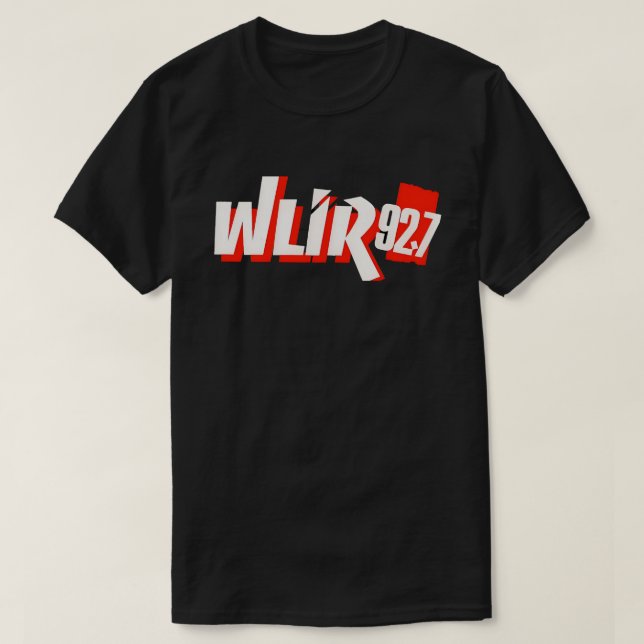 Wlir 92.7 radio station T-Shirt (Design Front)