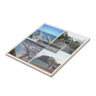 WLS006 LLANDUDNO, Wales, Ceramic Tile
