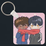 WLU Chibi Keychain<br><div class="desc">Cute cuddles from Kenta and James!</div>