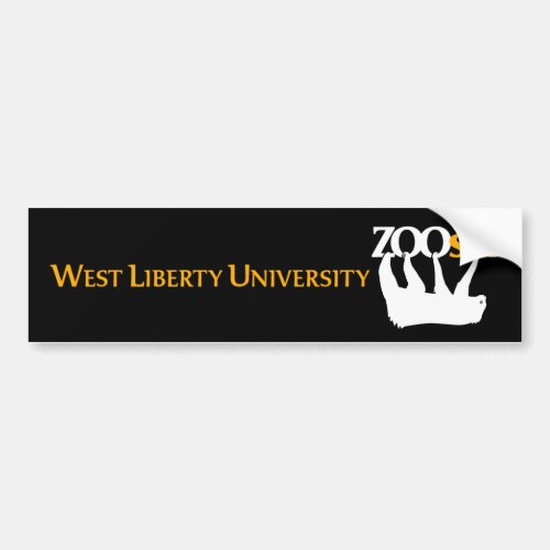 WLU Zoo Sci Bumper Sticker