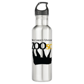 WLU Zoo Science Stainless Steel Water Bottle