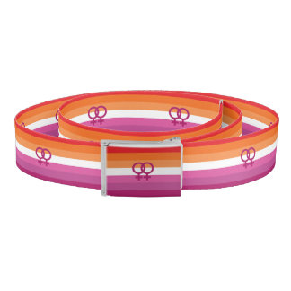 WLW Lesbian Pride Flag Belt