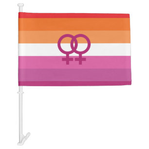 WLW Lesbian Pride Flag (Sunset)