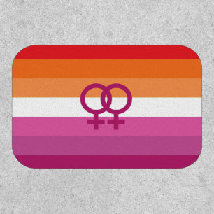 WLW Lesbian Pride Flag (Sunset) Patch