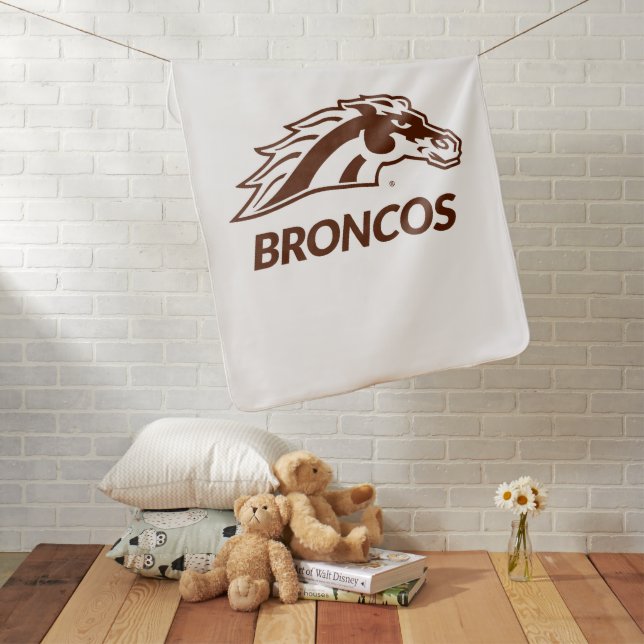 WM Broncos Baby Blanket (In Situ)