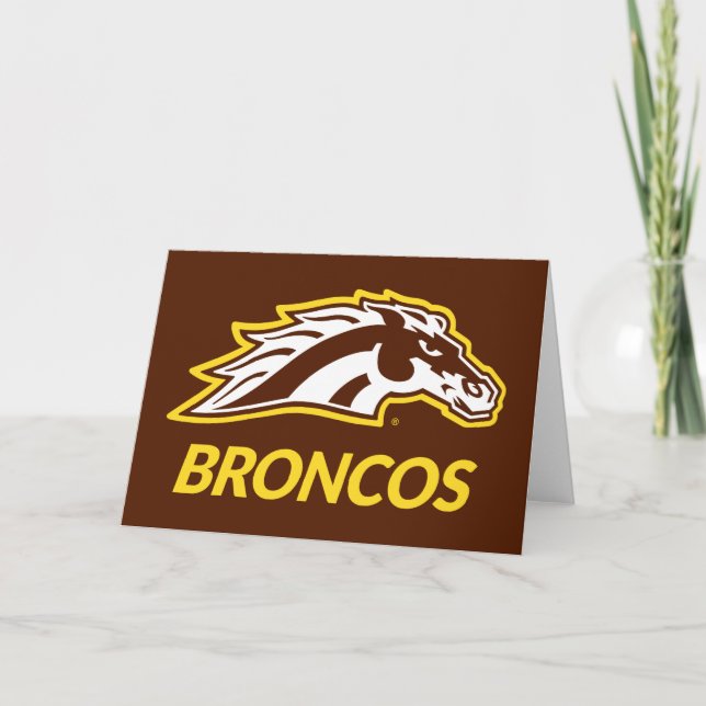 WM Broncos Card (Front)
