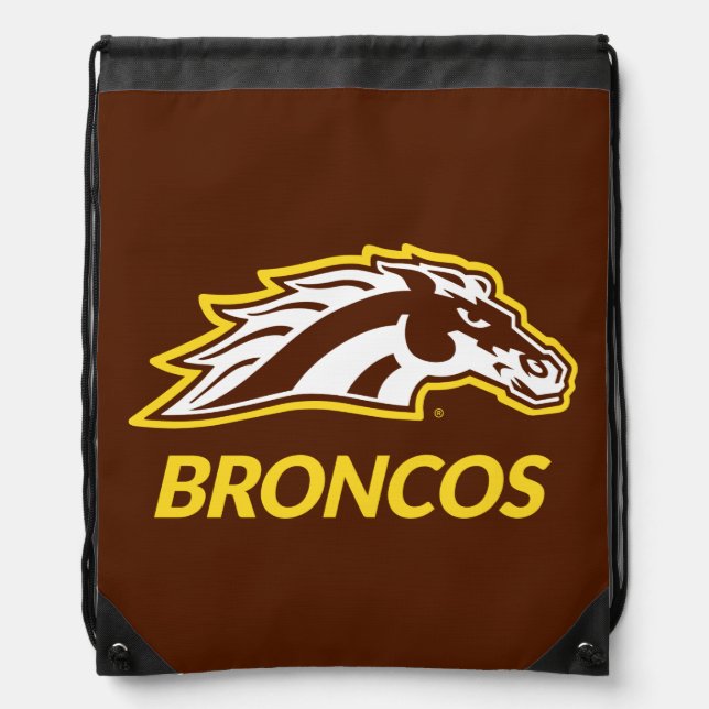 WM Broncos Drawstring Bag (Front)