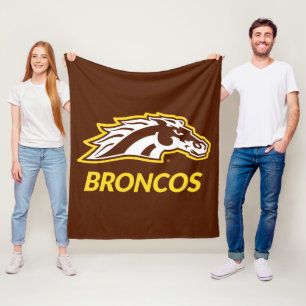 WM Broncos Fleece Blanket
