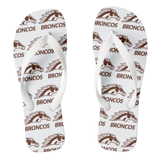 WM Broncos Flip Flops (Footbed)