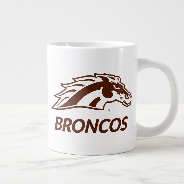 WM Broncos Giant Coffee Mug (Right)
