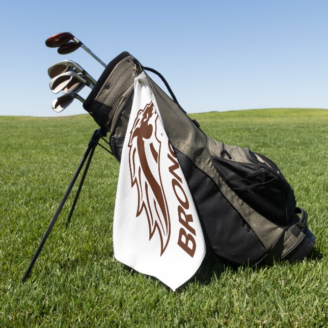 WM Broncos Golf Towel (Green)