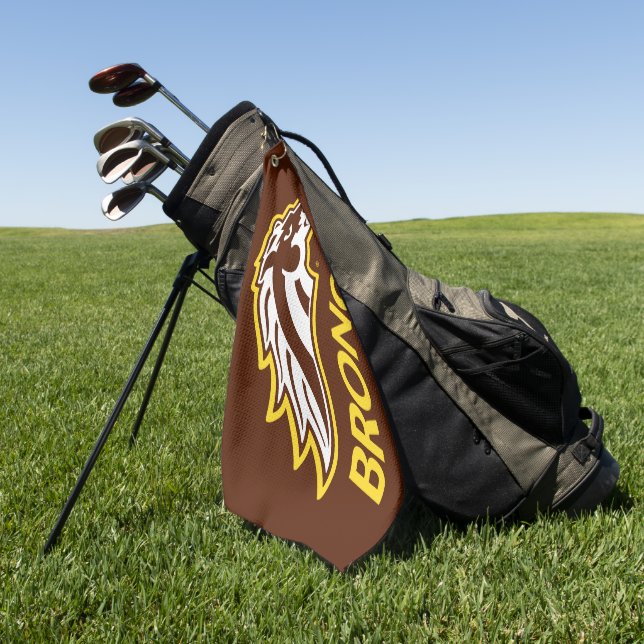 WM Broncos Golf Towel (Green)