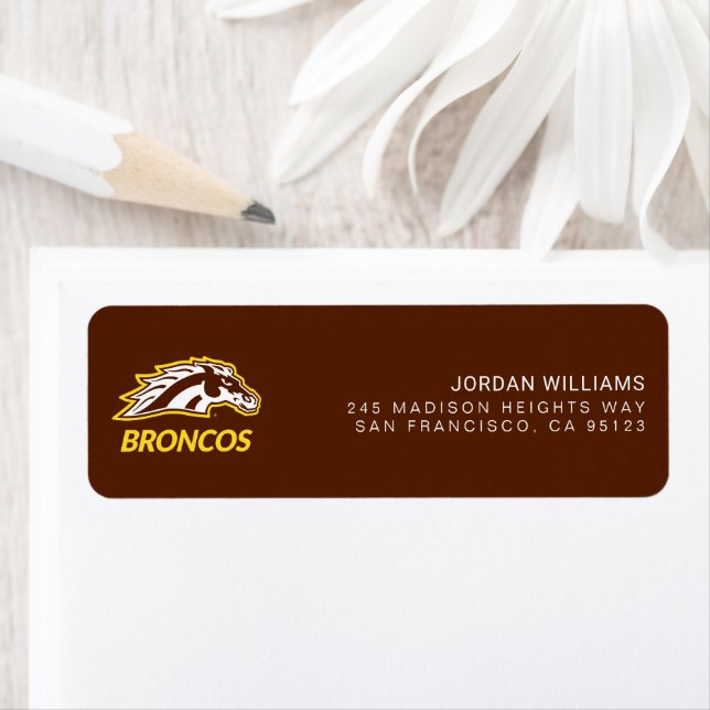 WM Broncos Label (Insitu)